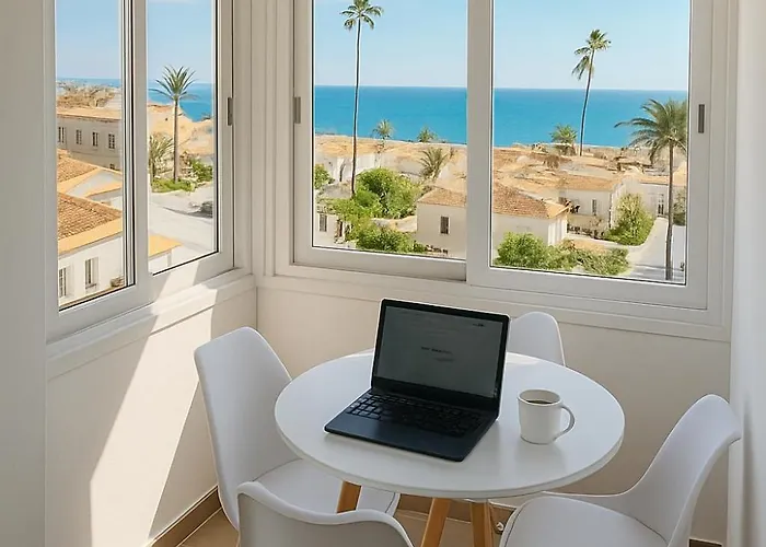 La Cala De Mijas Apartment, Sea View, 200M From The Beach, Close To Town